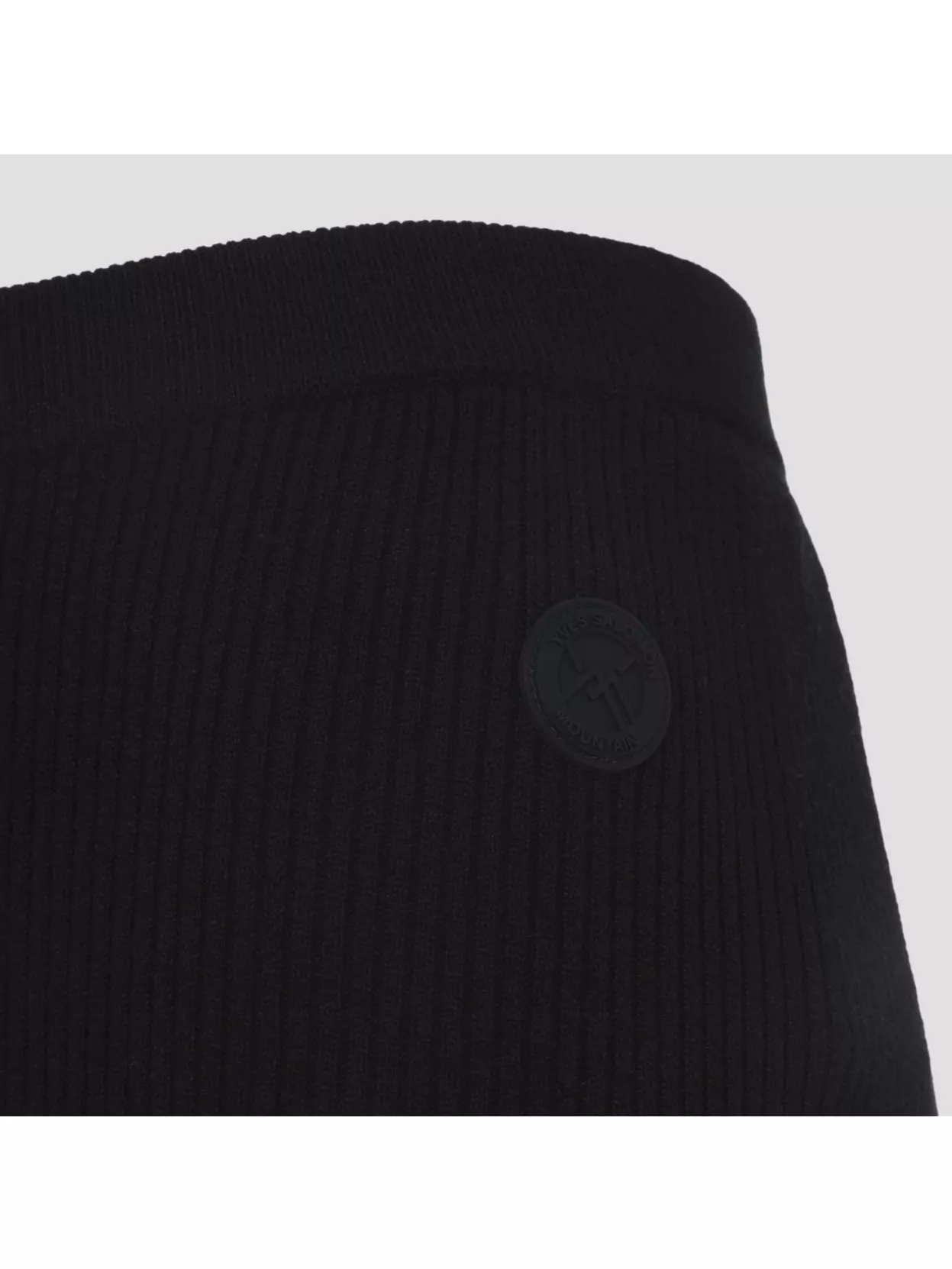 Yves Salomon Comfortable Ribbed Trousers Elastic Waistband