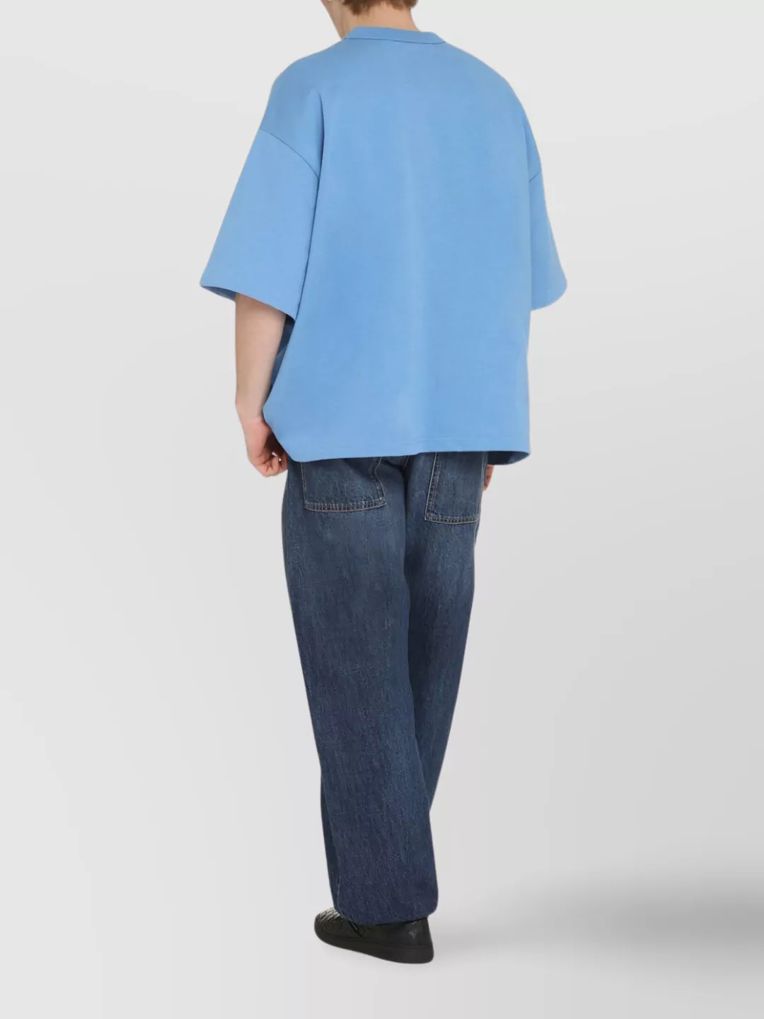 Bottega Veneta Crew-Neck Cotton T-Shirt Chest Pocket