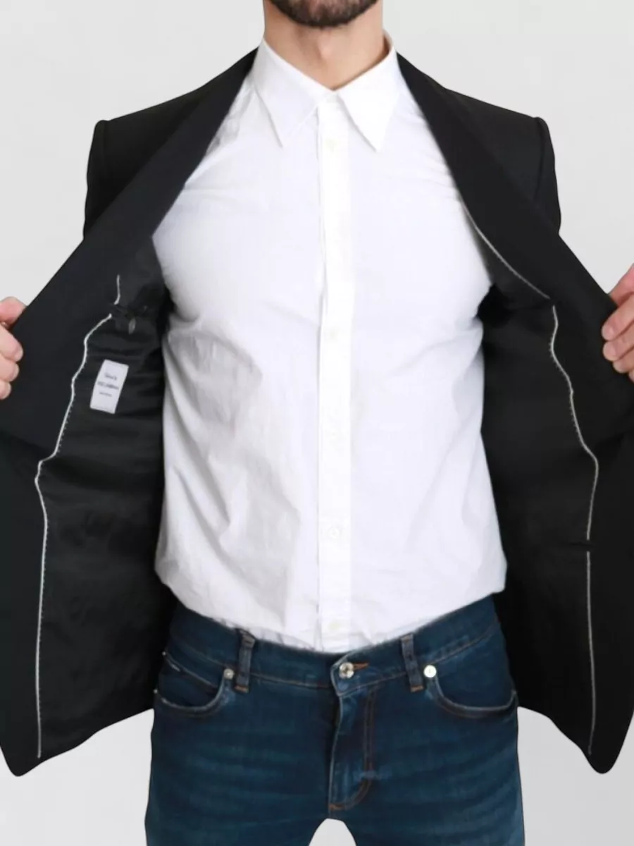 Dolce&Gabbana virgin wool single breasted blazer