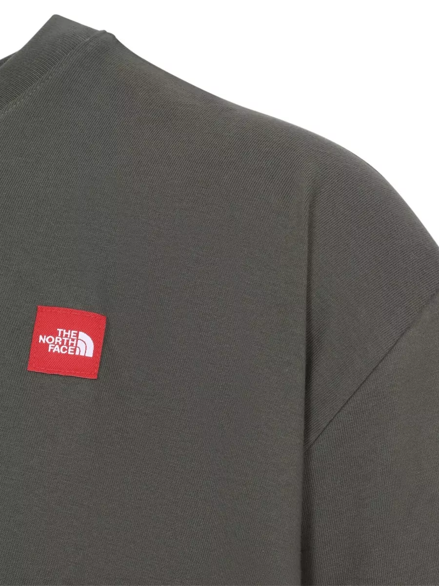 The North Face Cotton Ribbed Crew Neck Relaxed-Fit Short-Sleeve T-Shirt