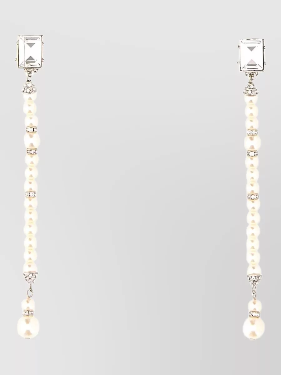 Alessandra Rich Embellished Earrings