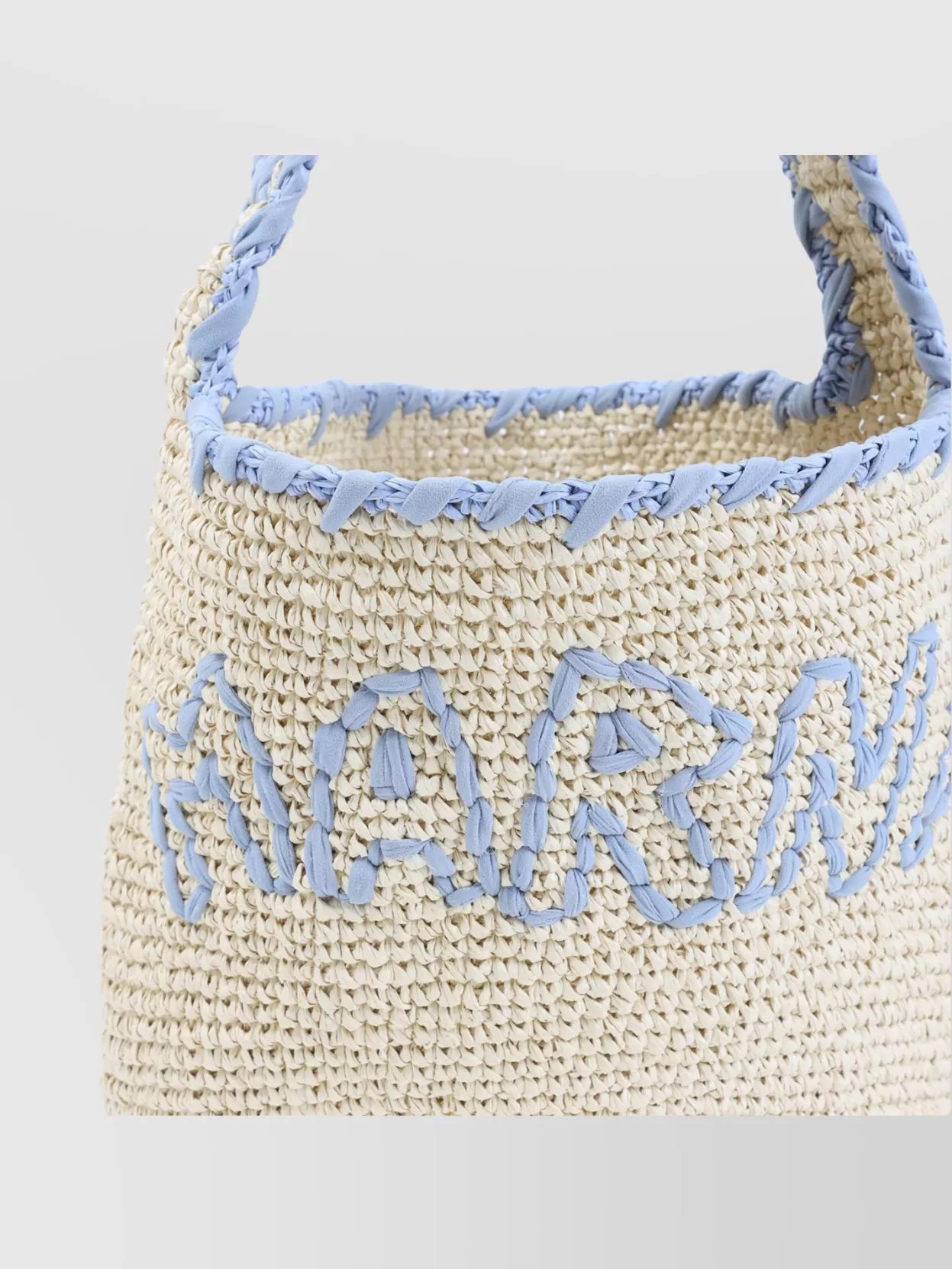 Marni Small raffia shoulder bag | The Fashion Square