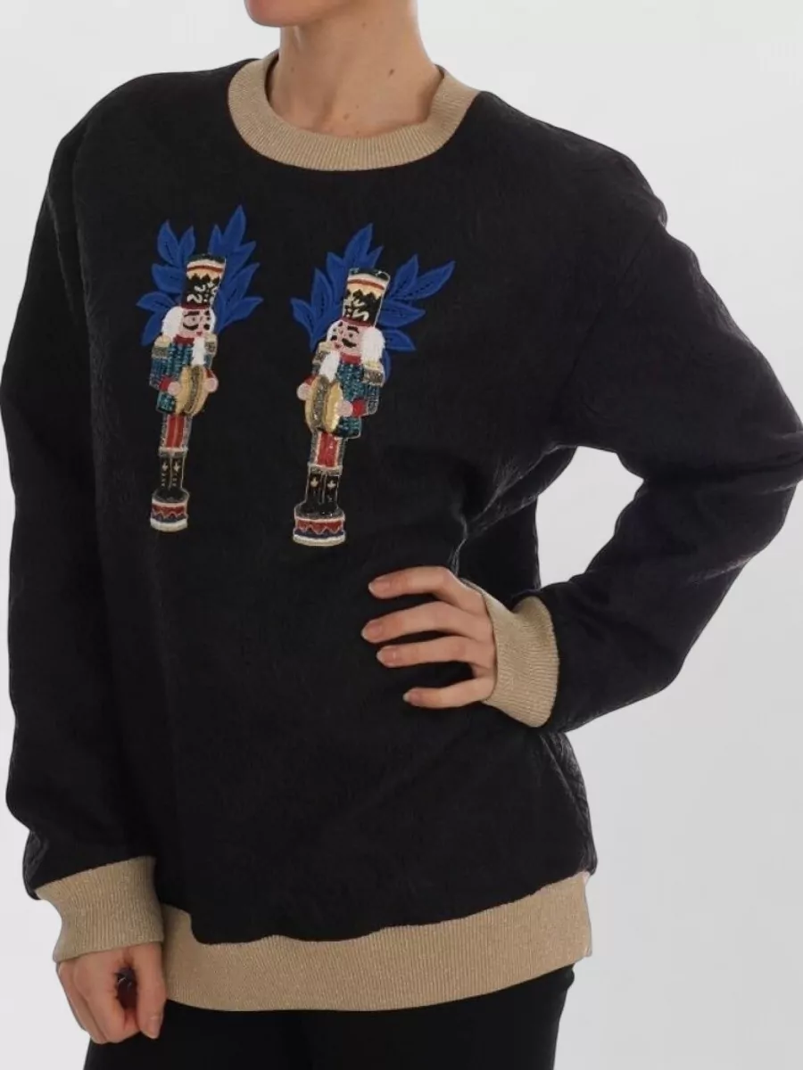 Dolce&Gabbana Silk Cotton Sweatshirt