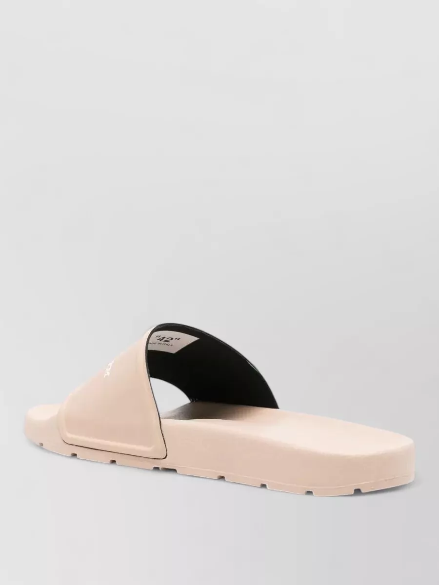 Off-White rubber slides