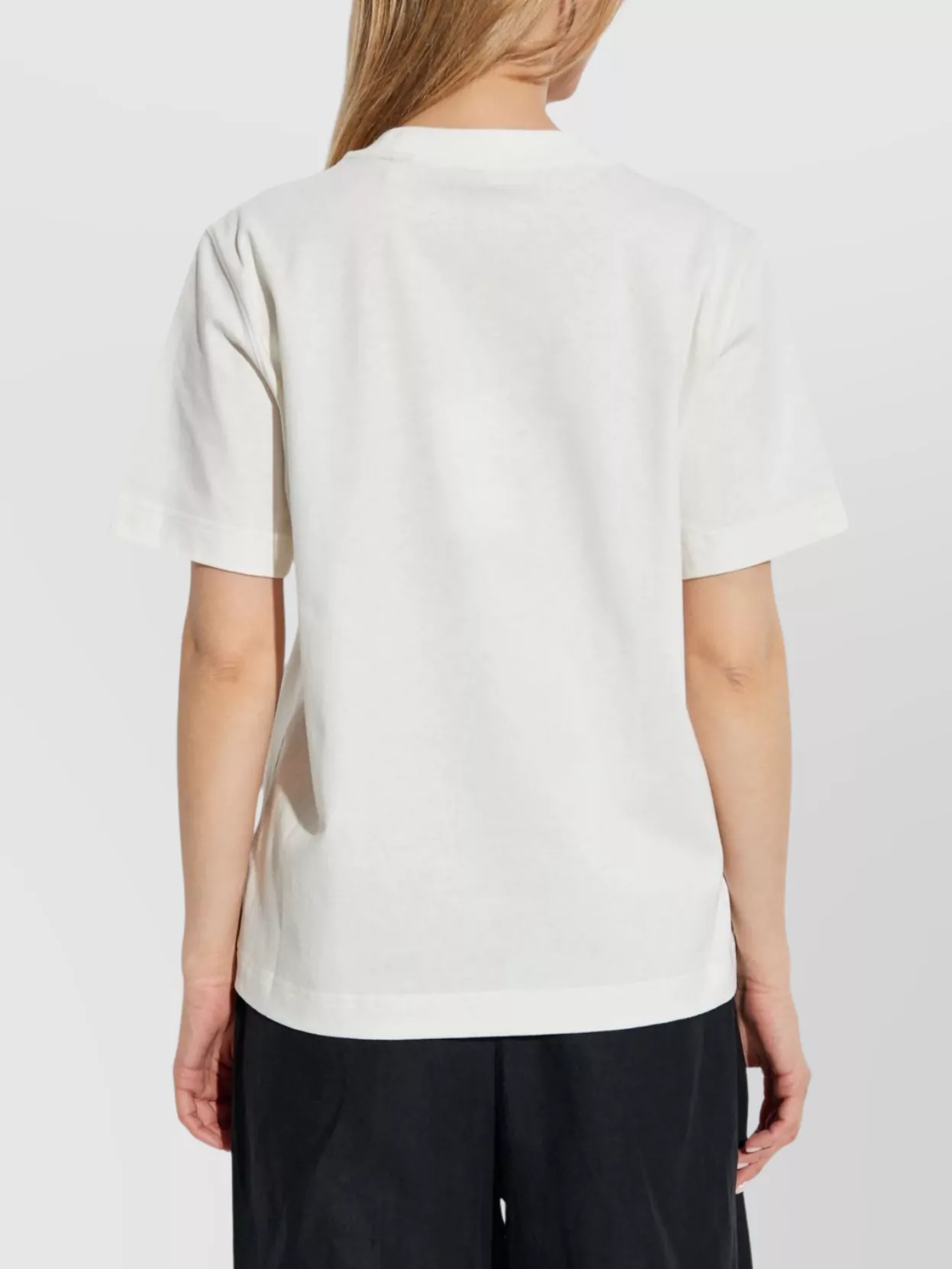 Burberry Equestrian Knight Design Cross Stitch Embroidered T-shirt