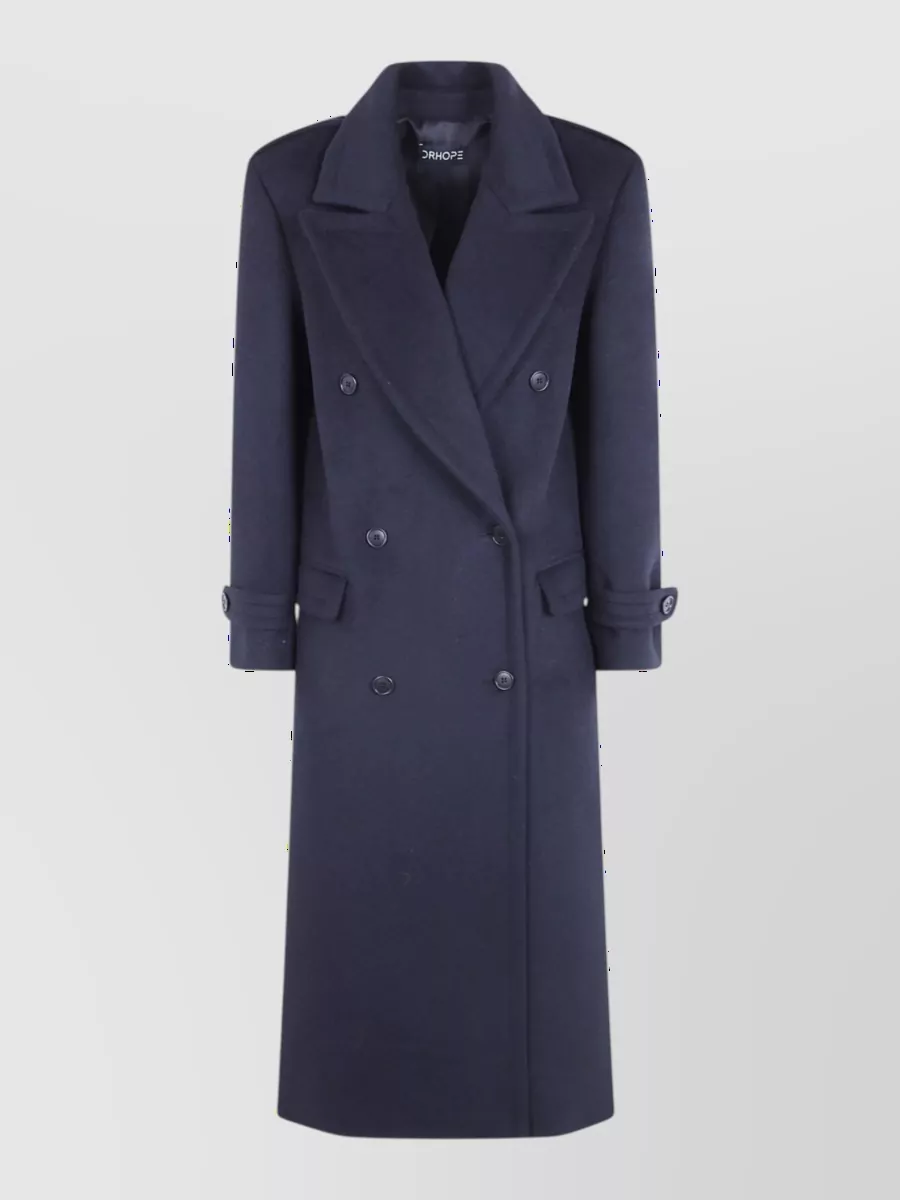 DrHope wool maxi coat