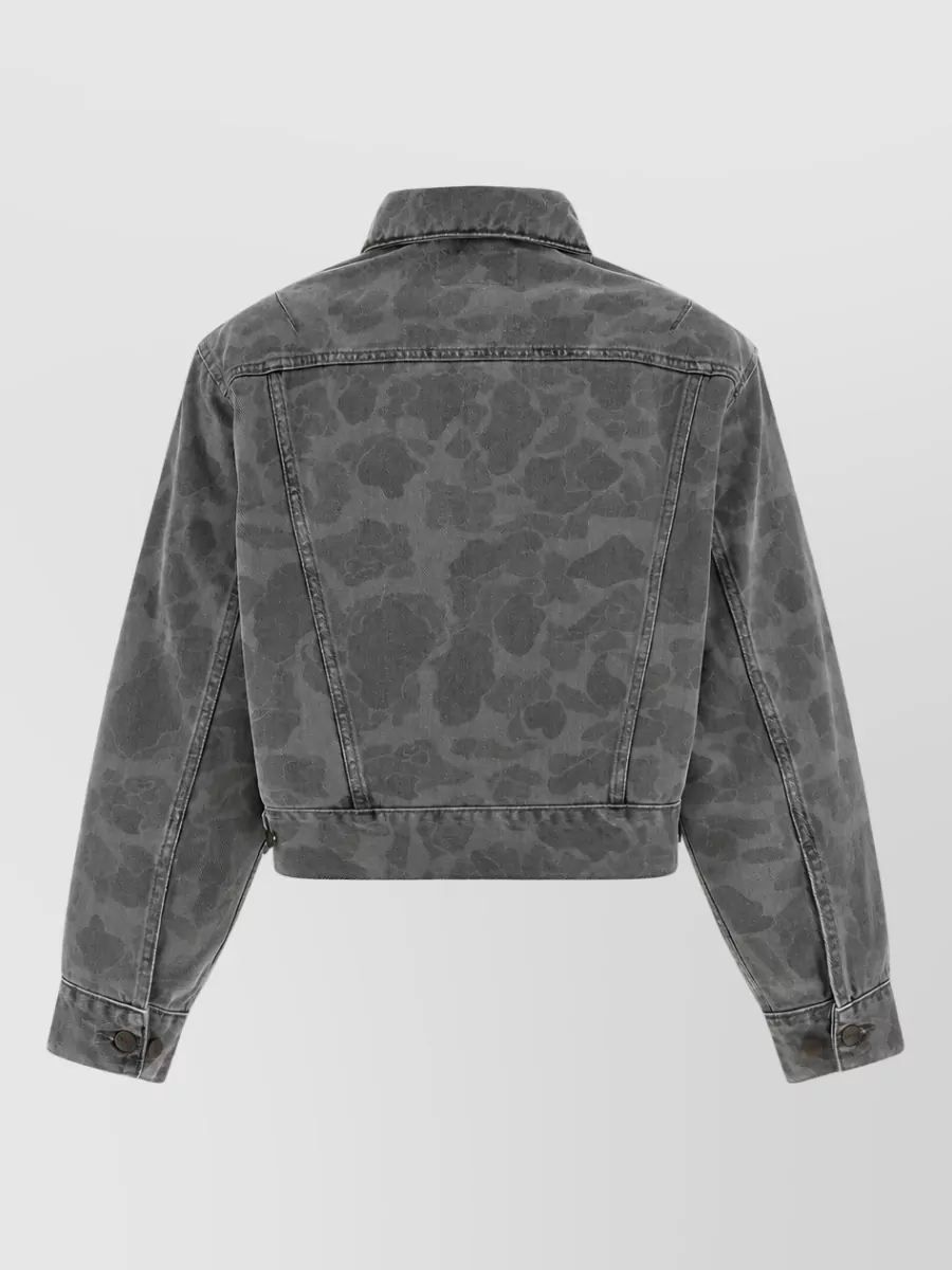 Carhartt Wip Camouflage-Print Denim Jacket