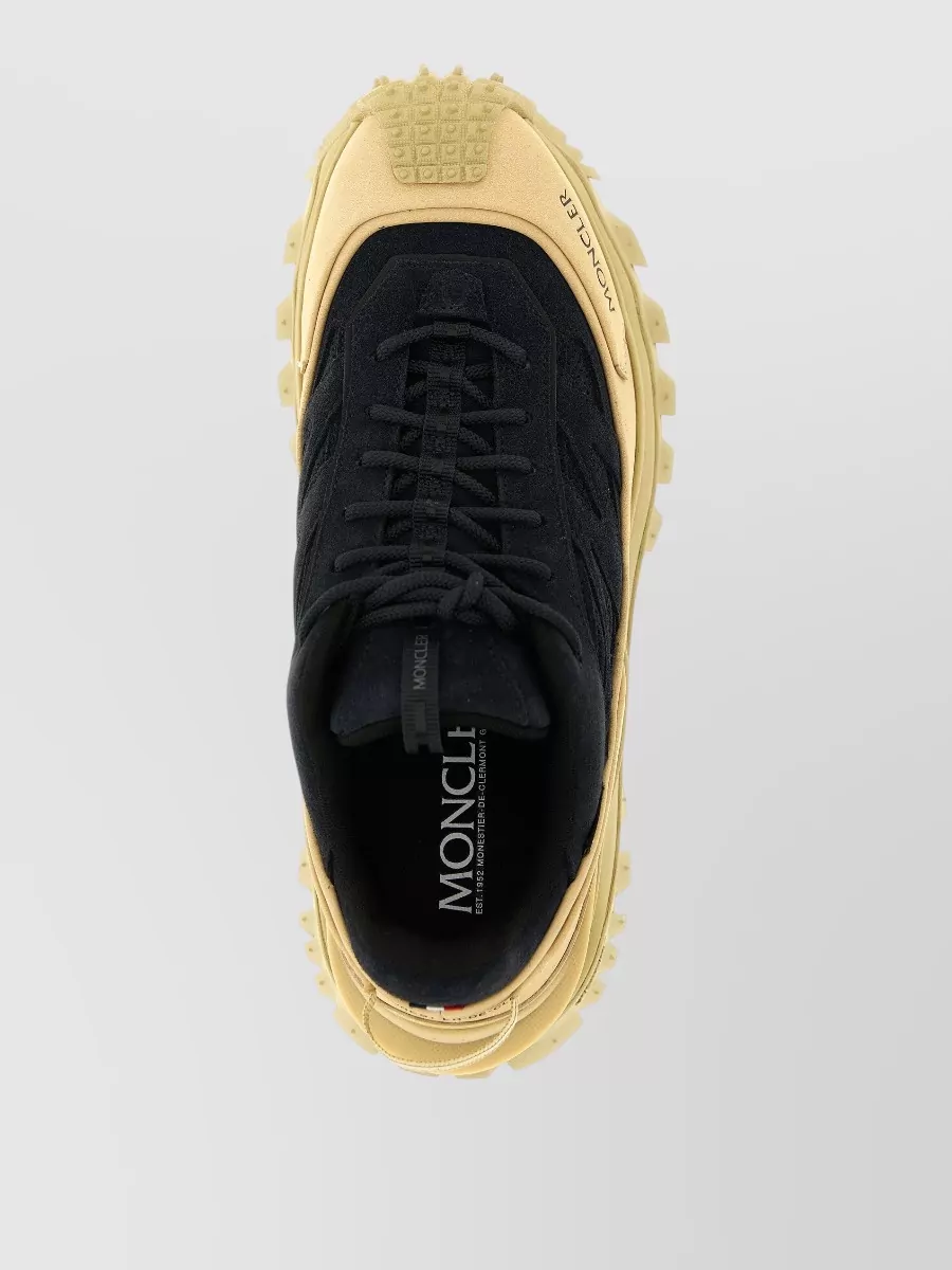 Moncler Leather Low-Top Sneakers