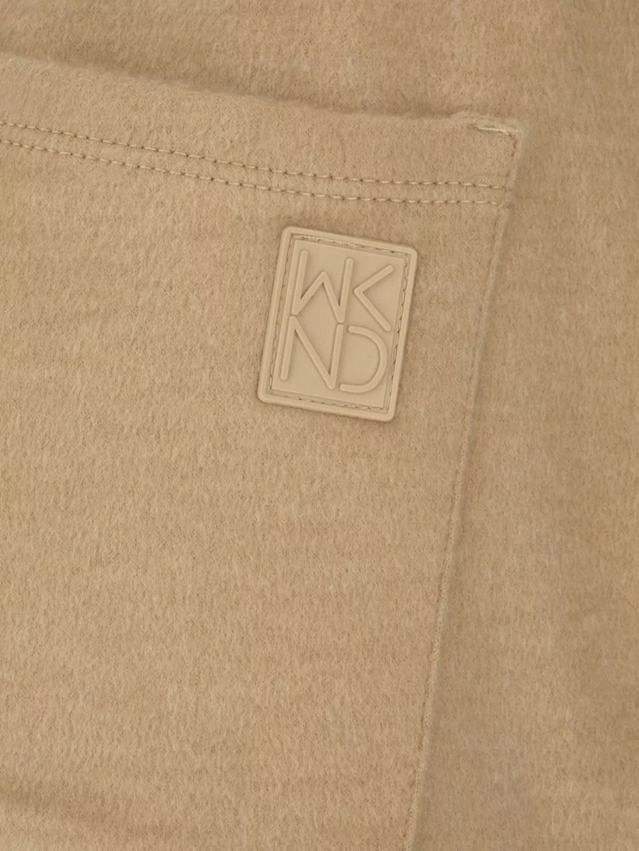 Weekend Max Mara Sand Polyester Blend Joggers In Neutrals