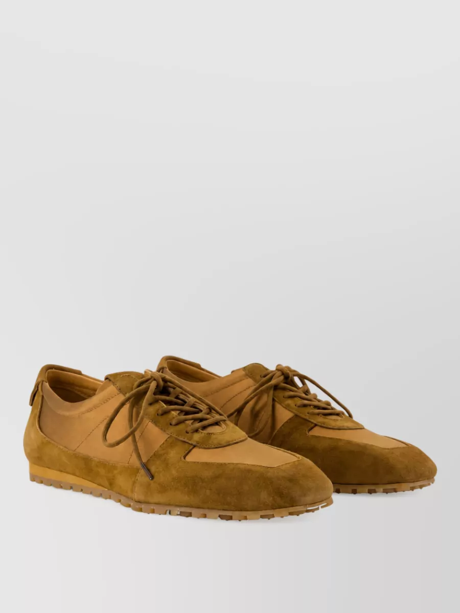 Aeyde leather lace-up sneakers