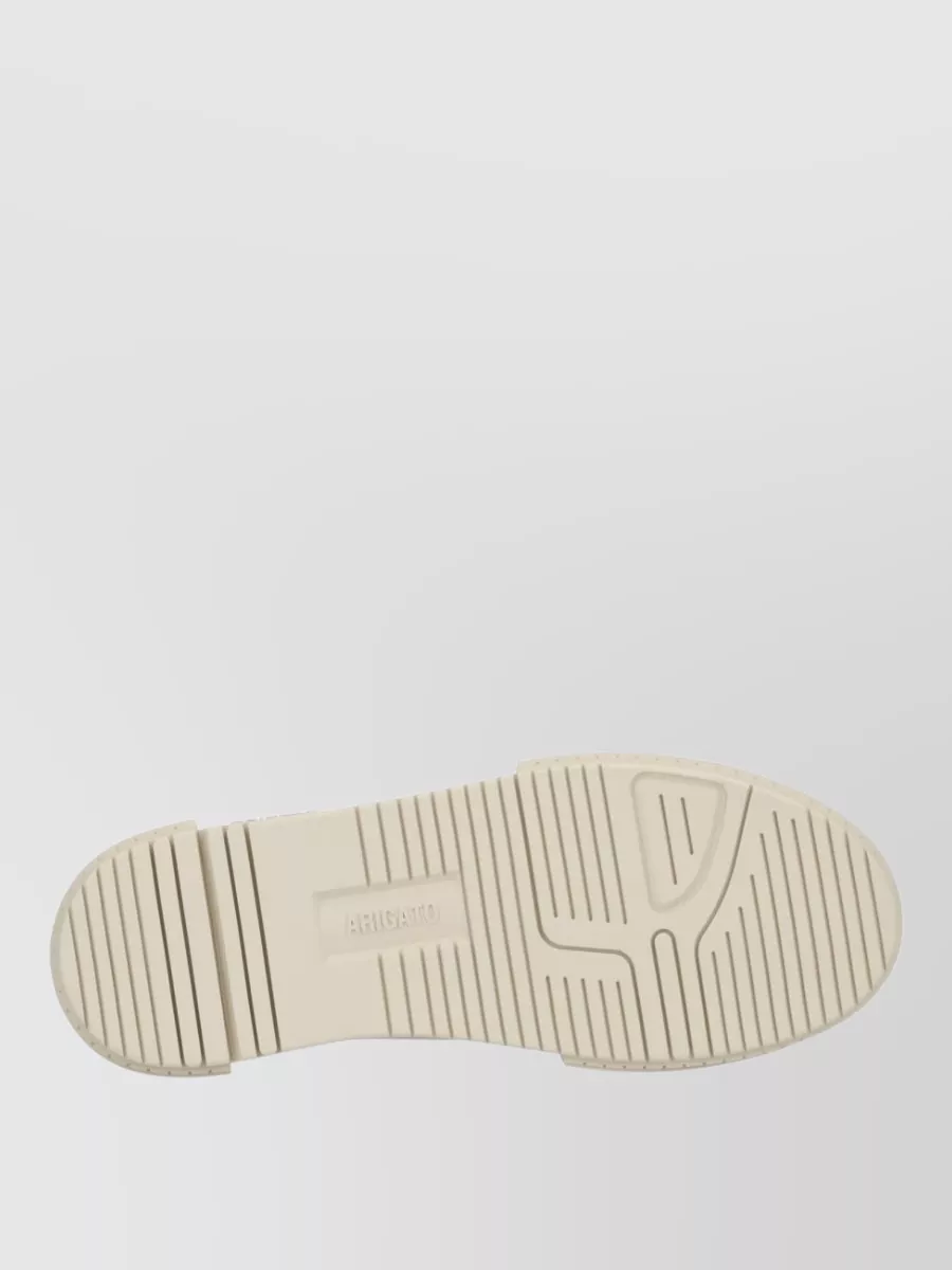 Axel Arigato Low-Top Round Toe Sneakers With Rubber Sole