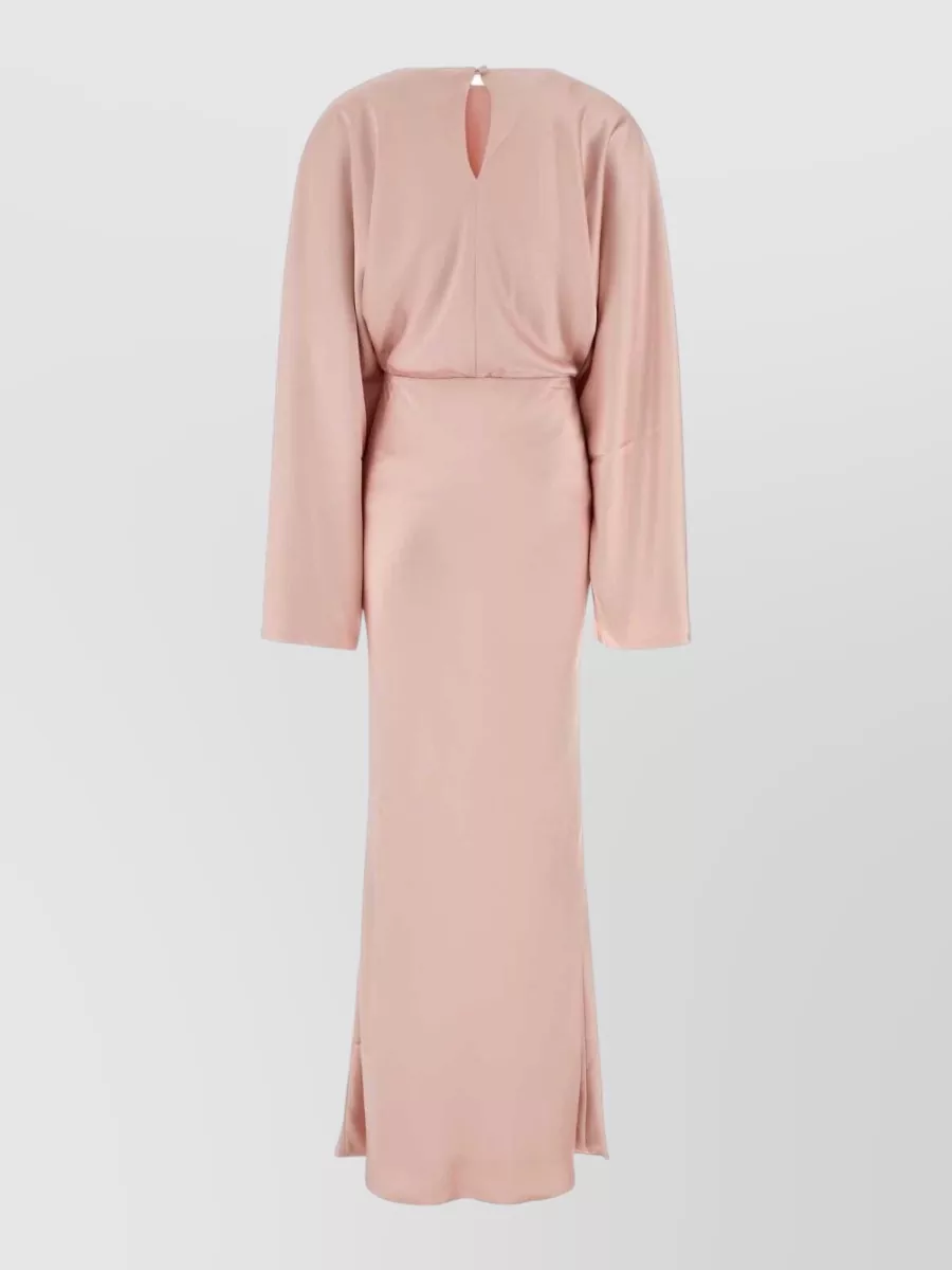 Norma Kamali Satin Maxi Dress