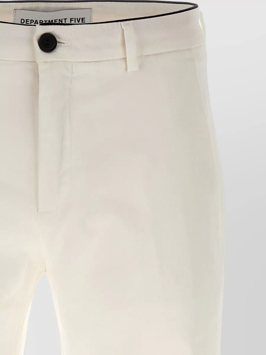 Department 5 Cotton Regular-Fit Straight-Leg Trousers