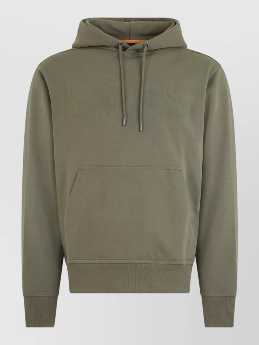 Boss cotton hoodie