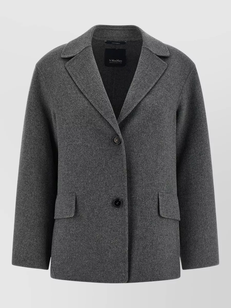 S Max Mara virgin wool single-breasted blazer