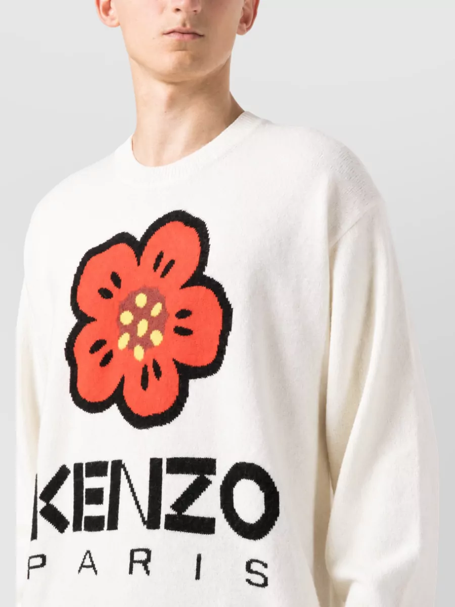 Kenzo Embroidered Wool Jumper