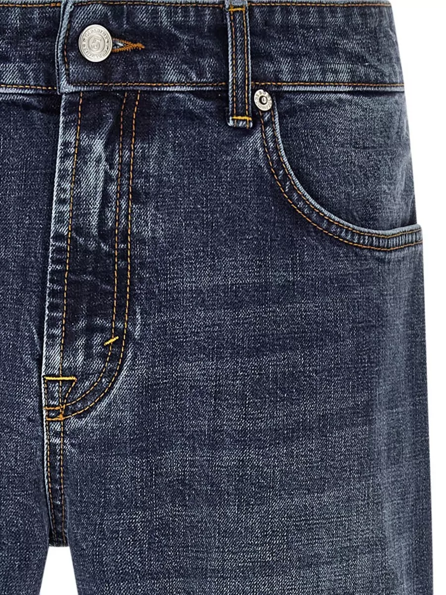 Department 5 Cropped Straight-Leg Regular-Waist Denim Jeans