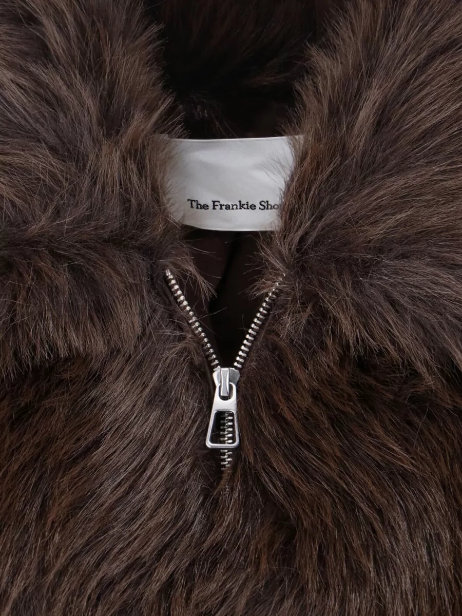 The Frankie Shop Faux Fur Jacket