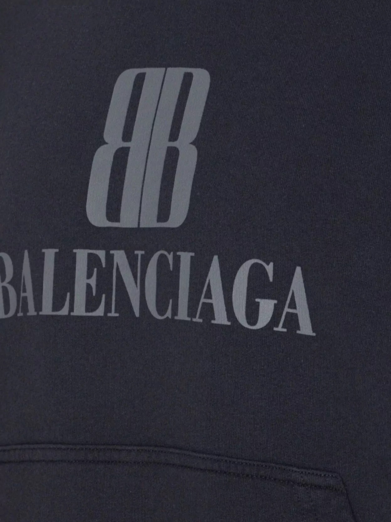 Balenciaga Hooded Sweater Front Pocket