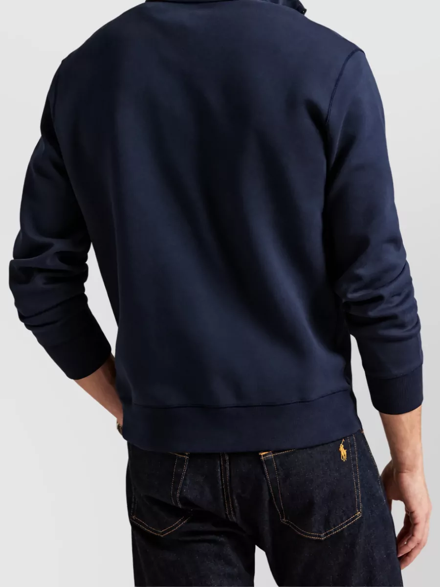 Polo Ralph Lauren Double-Knit Mockneck Quarter-Zip Pullover