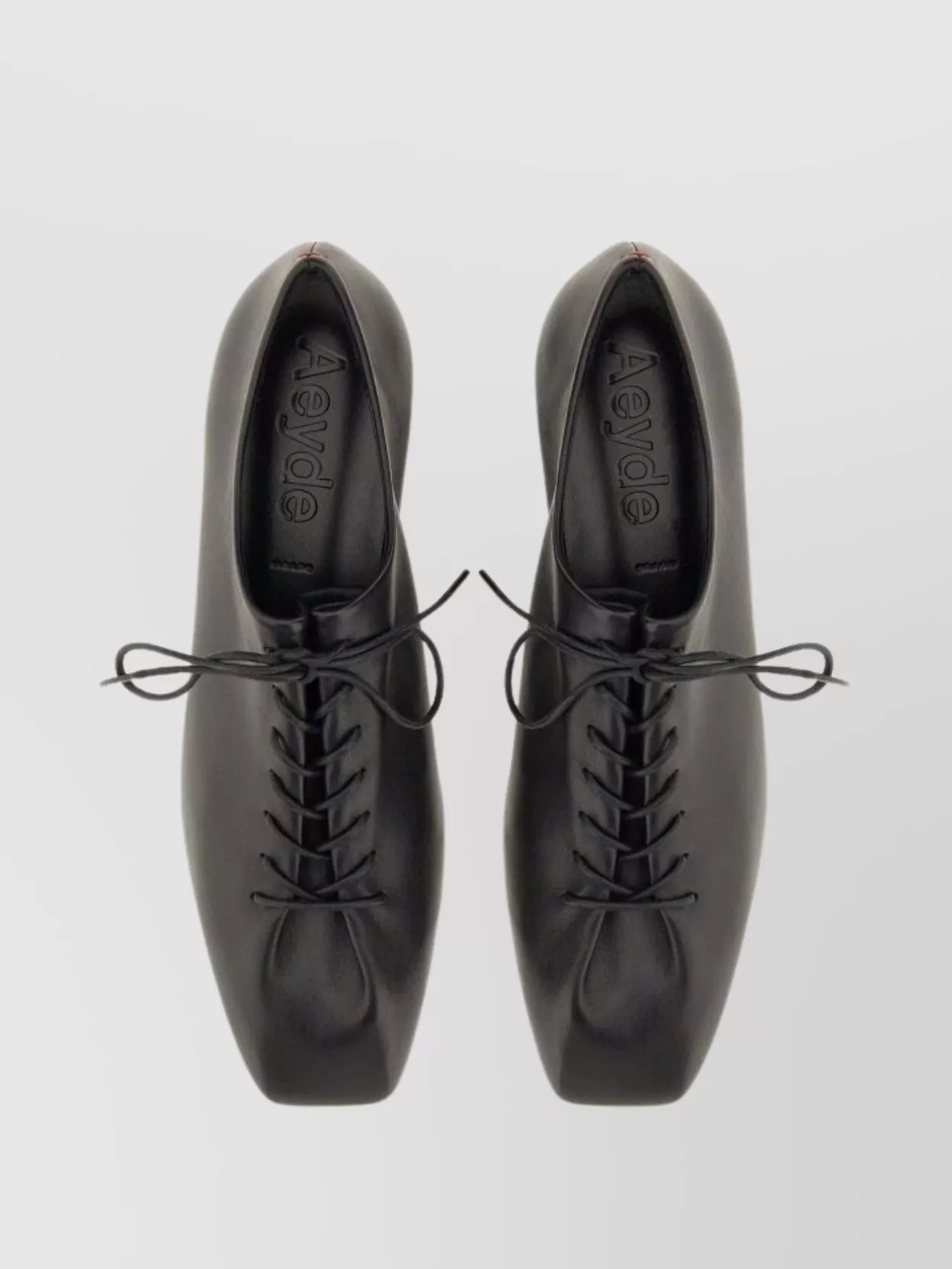 Aeyde Pointed Toe Nappa Leather Flats