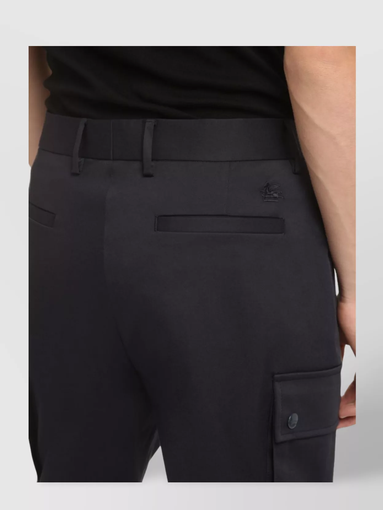 Etro Cargo Trousers In Cotton