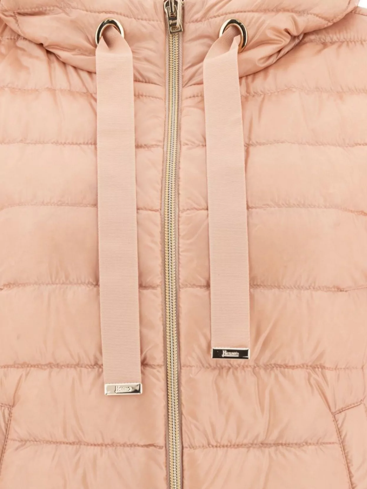 Herno Quilted Hooded Sleeveless Jackets With Side Pockets