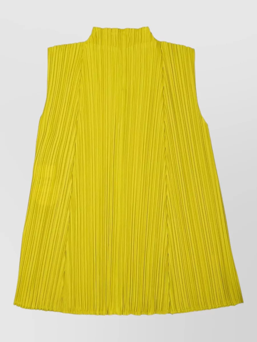 Pleats Please Issey Miyake Pleated Midi Dress