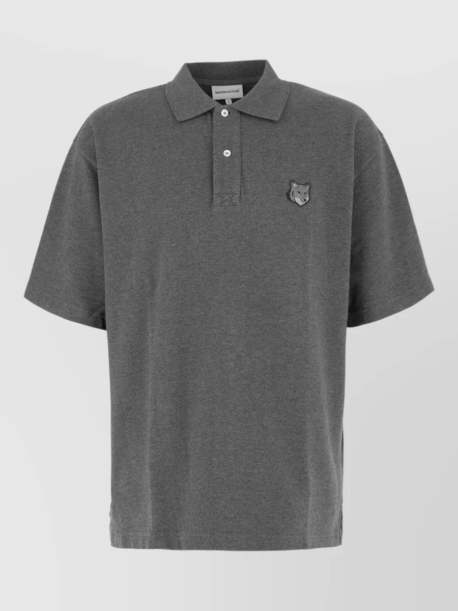 Maison Kitsuné Piqué Polo Shirt