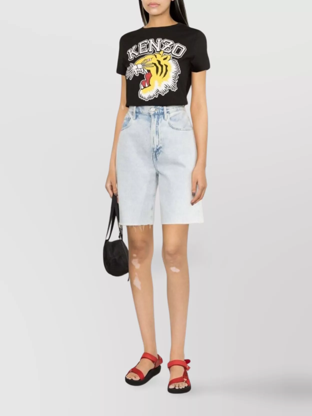 Kenzo Tiger Varsity Cotton T-Shirt
