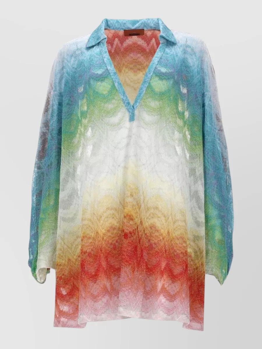 Missoni Embroidered Beach Caftan