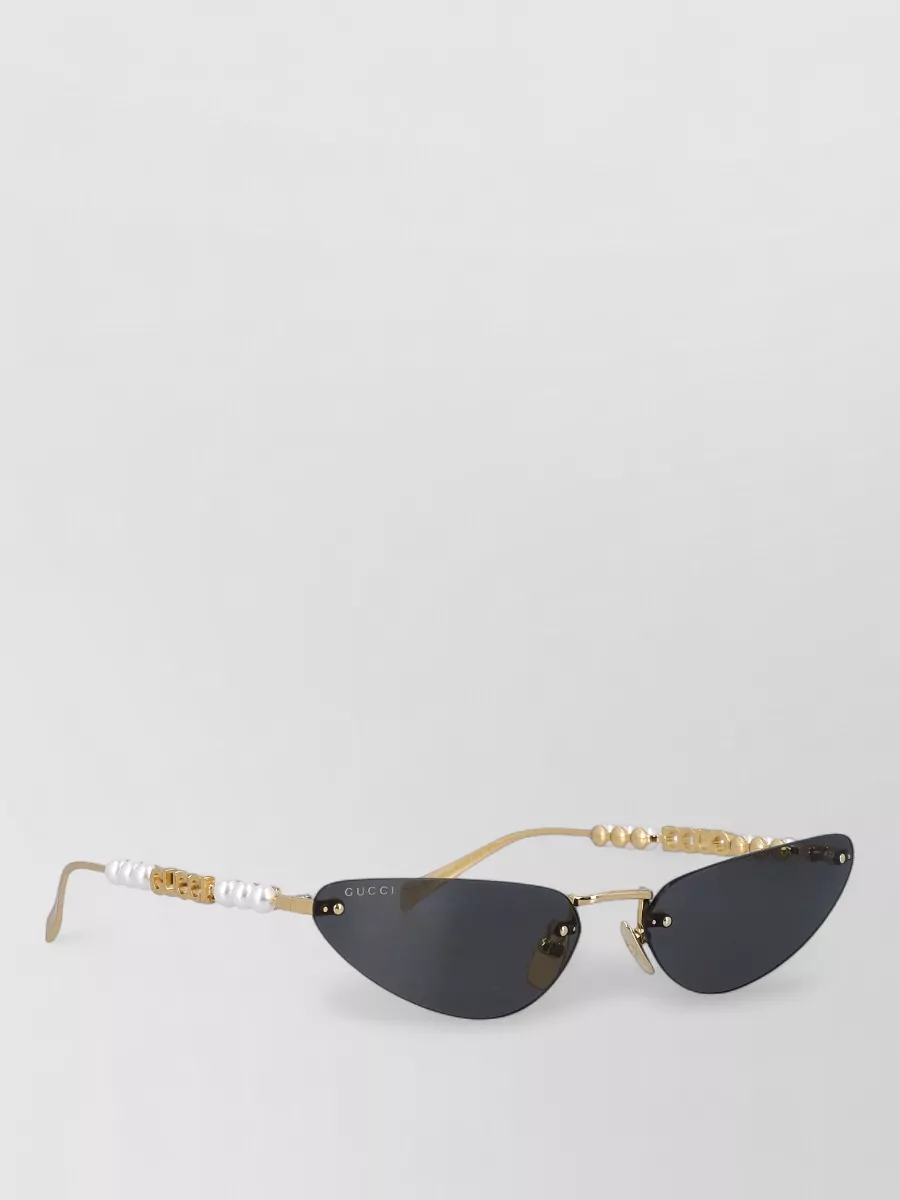 Gucci Metal Cat-Eye Sunglasses