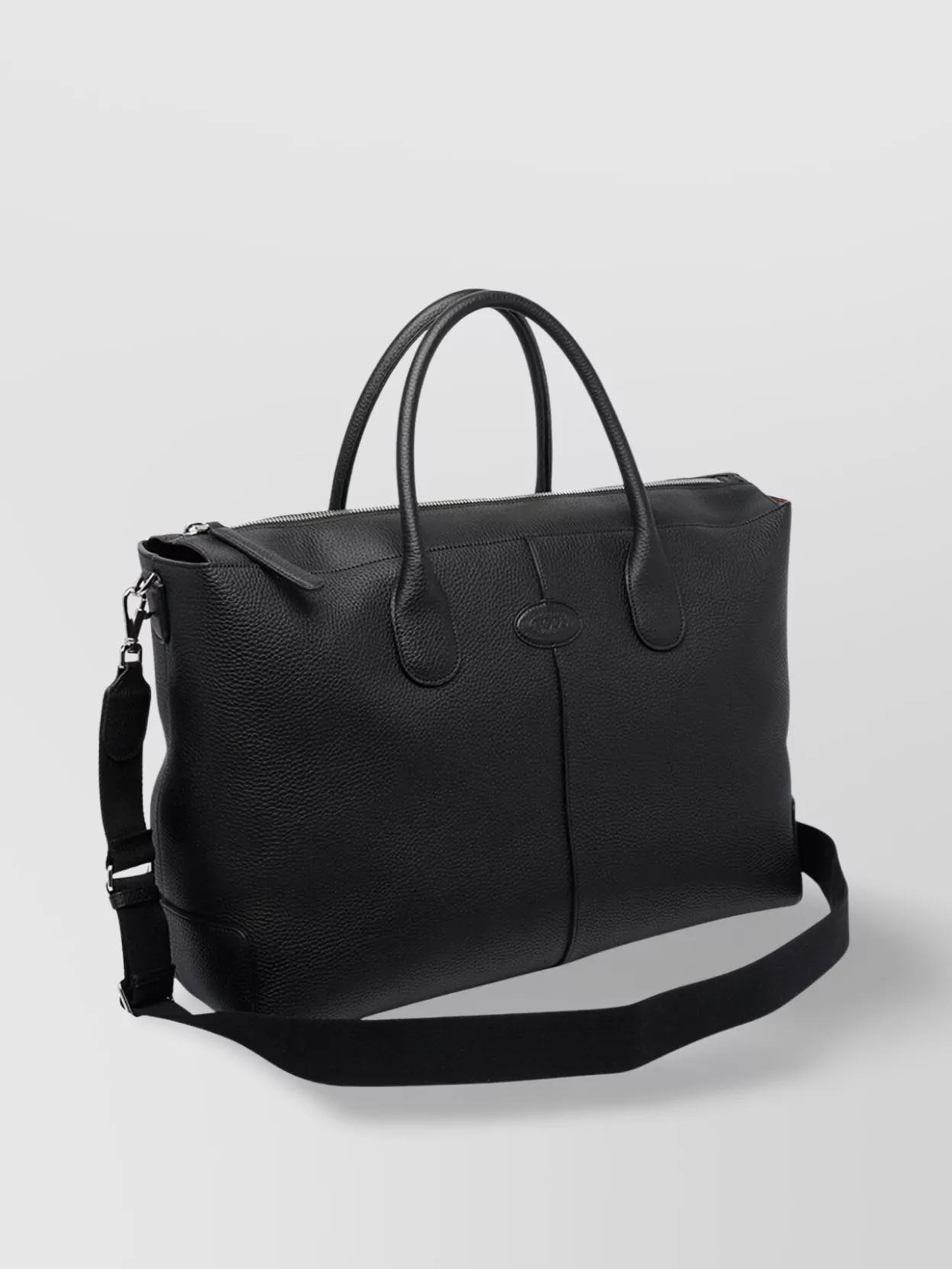 Tod's Double Handle Leather Shoulder Bag