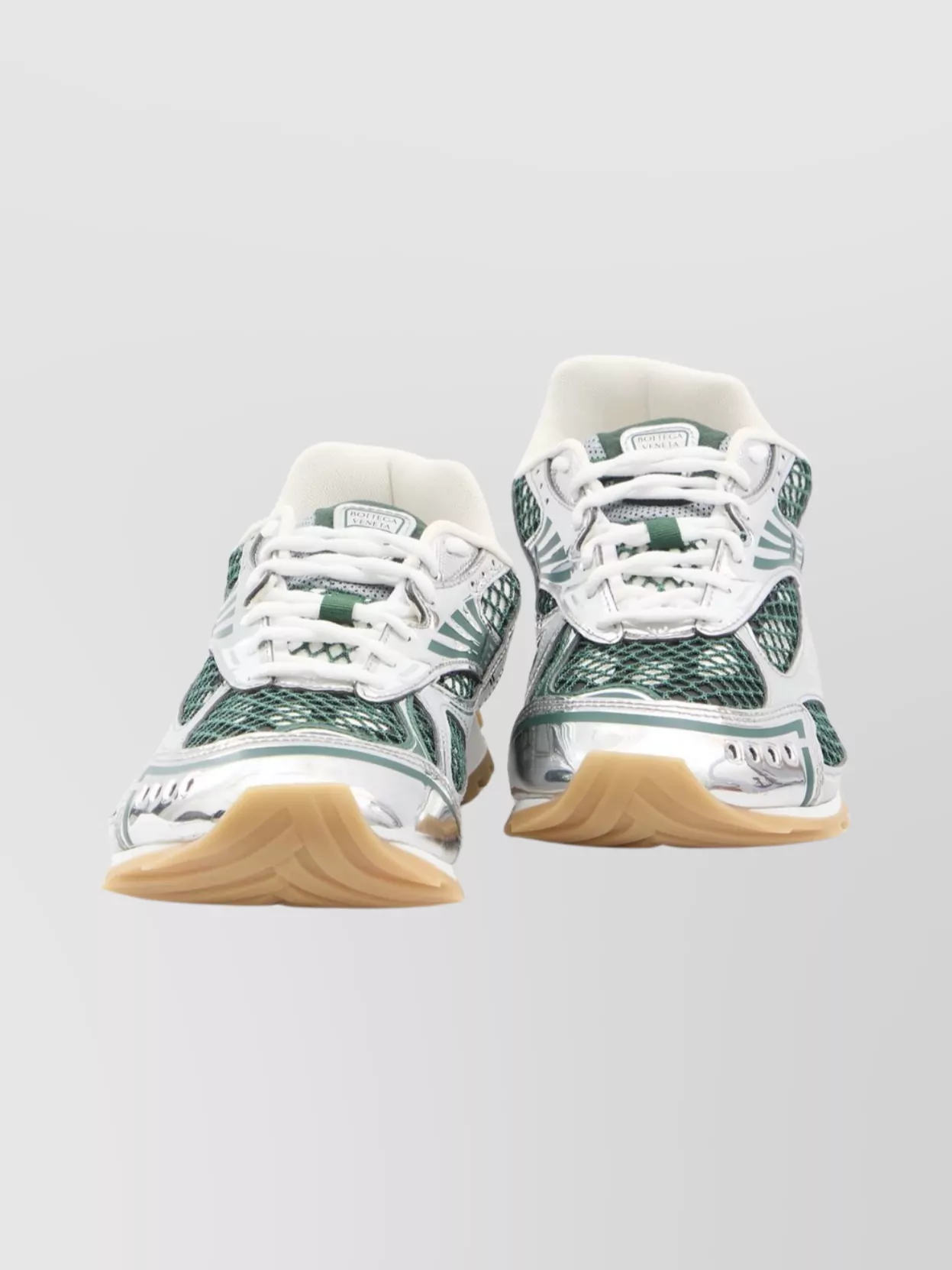 Bottega Veneta Orbit Sneakers With Round Toe And Rubber Sole