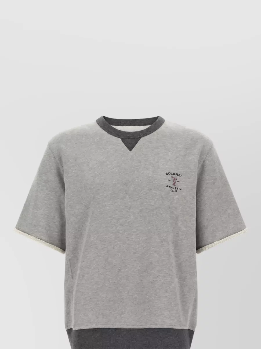 Brunello Cucinelli cotton mélange t-shirt