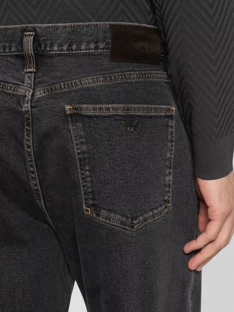 Emporio Armani Cotton Denim Jeans Five Pocket Design