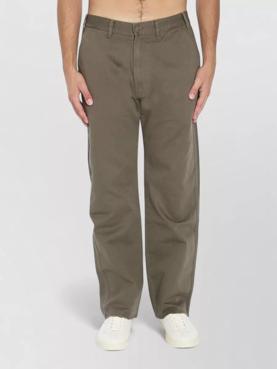 Celine denim straight-leg trousers