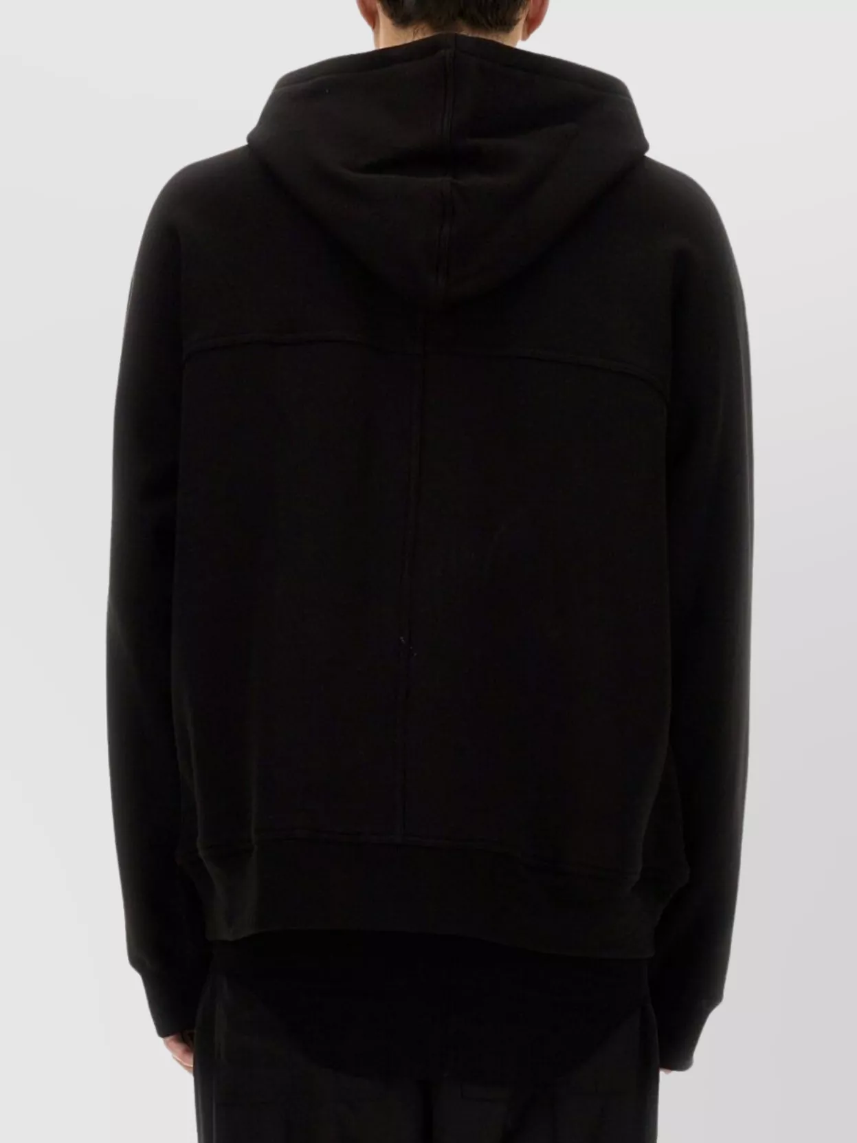 Rick Owens Hooded Knitwear Sweater Drawstring