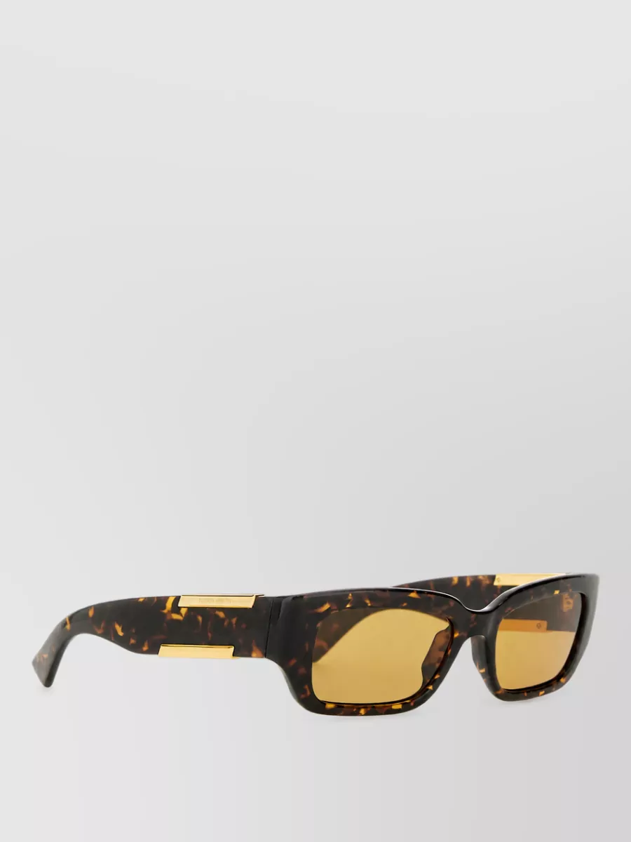 Bottega Veneta Rectangular Dash Sunglasses