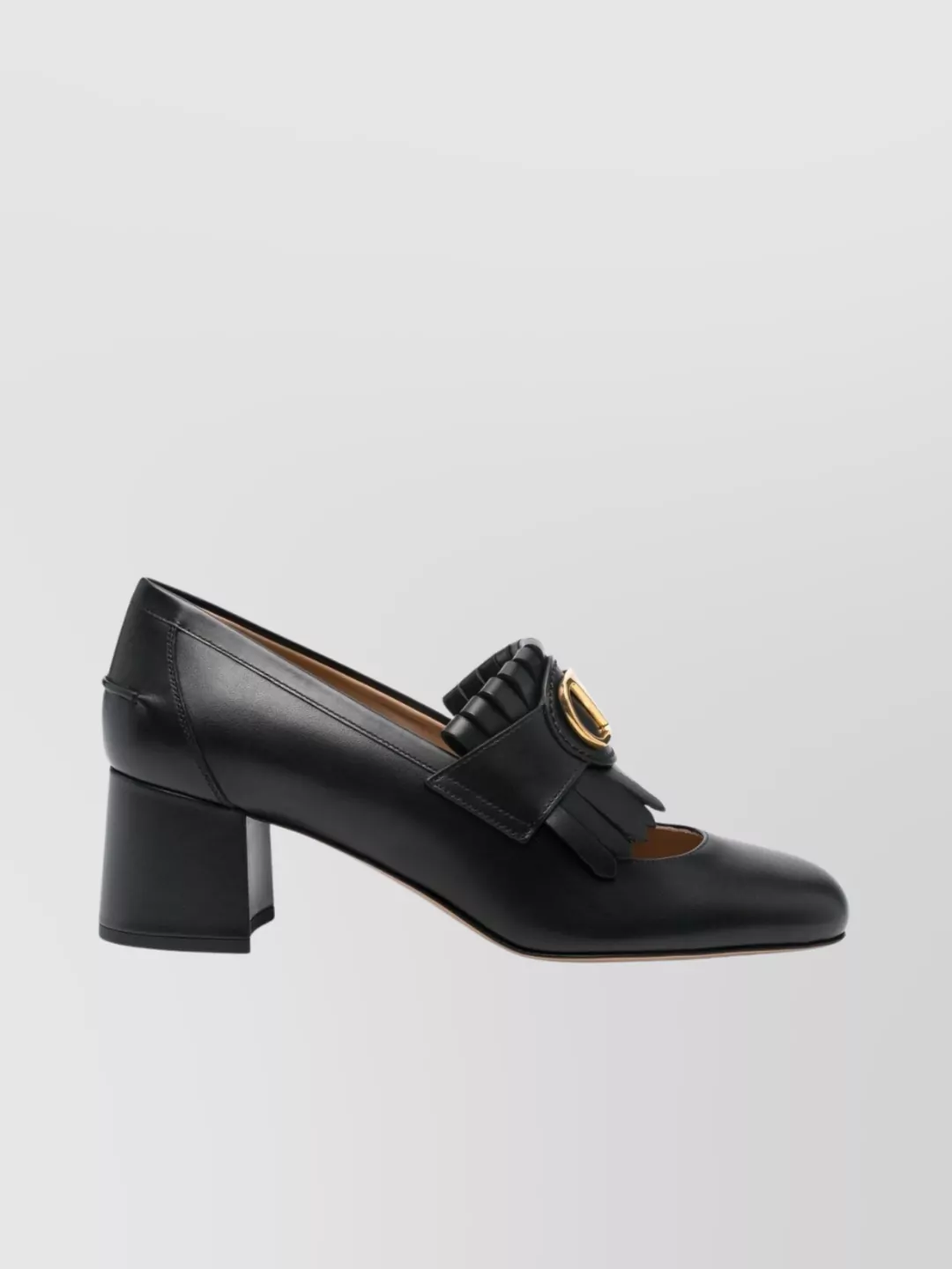 Valentino Garavani Vlogo Signature Leather Loafers