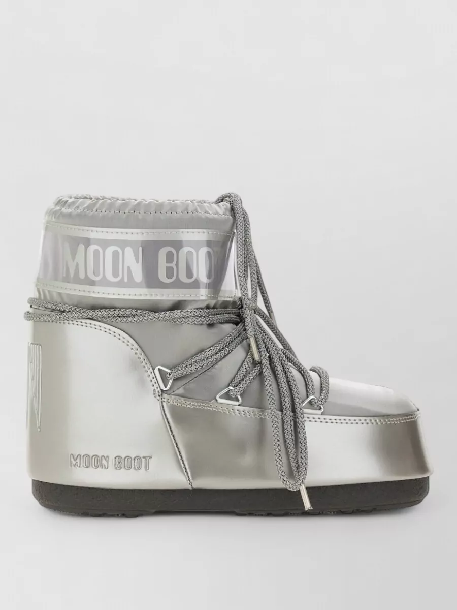 Moon Boot Glazed Satin Snow Boots