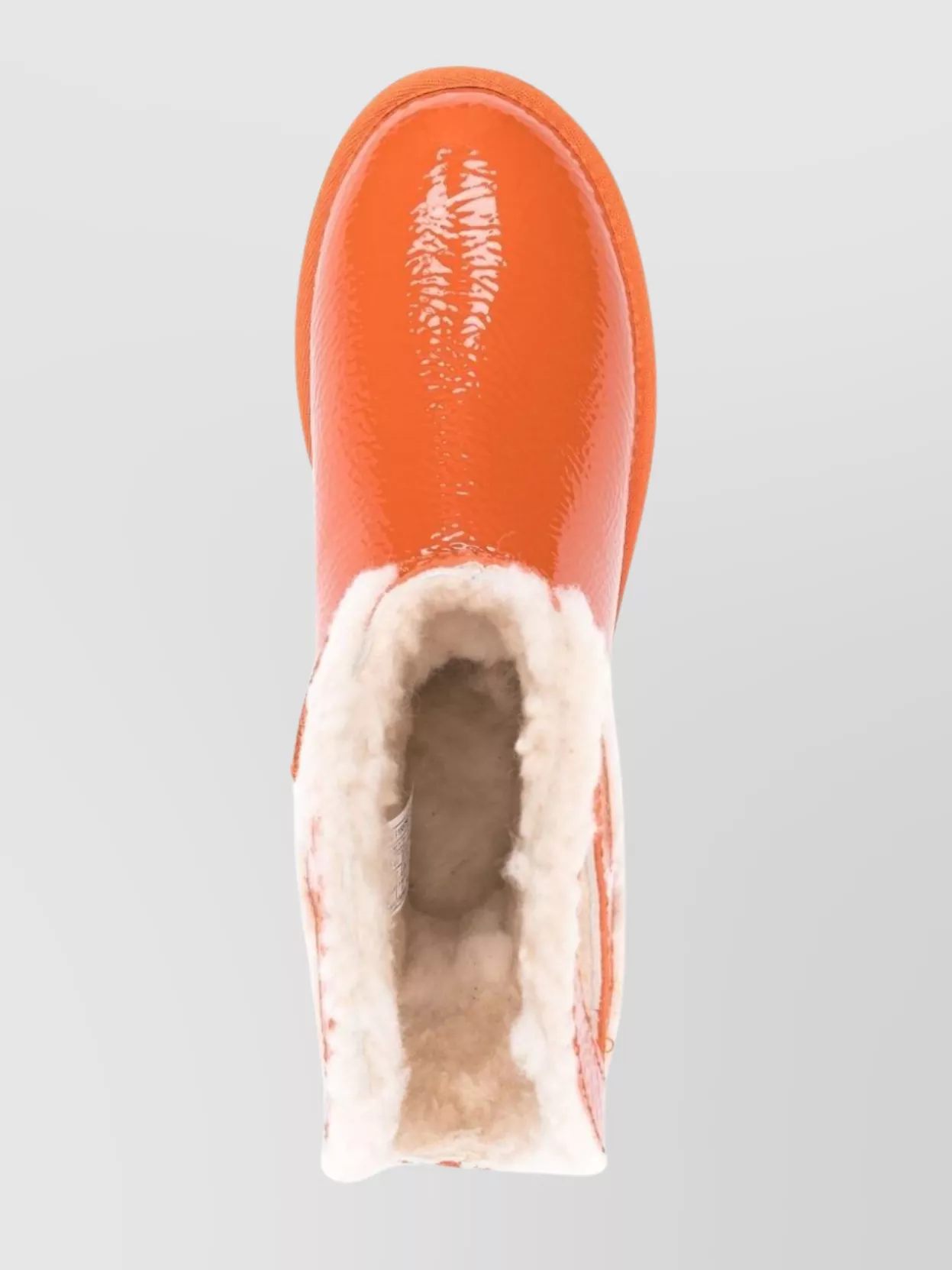 Ugg Telfar Crinkled Leather Ankle Boots