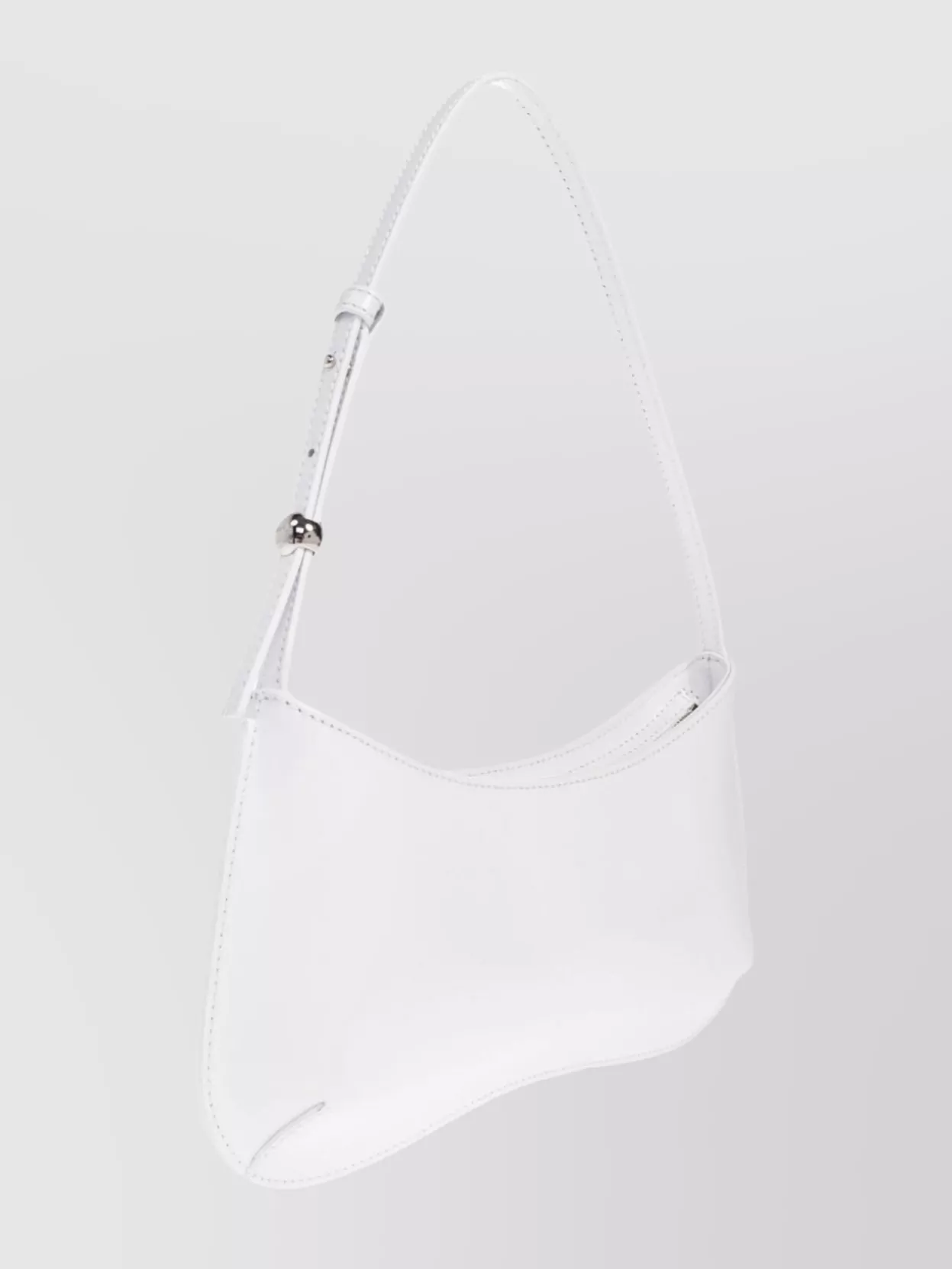 Jacquemus Calf Leather Shoulder Bag With Adjustable Strap