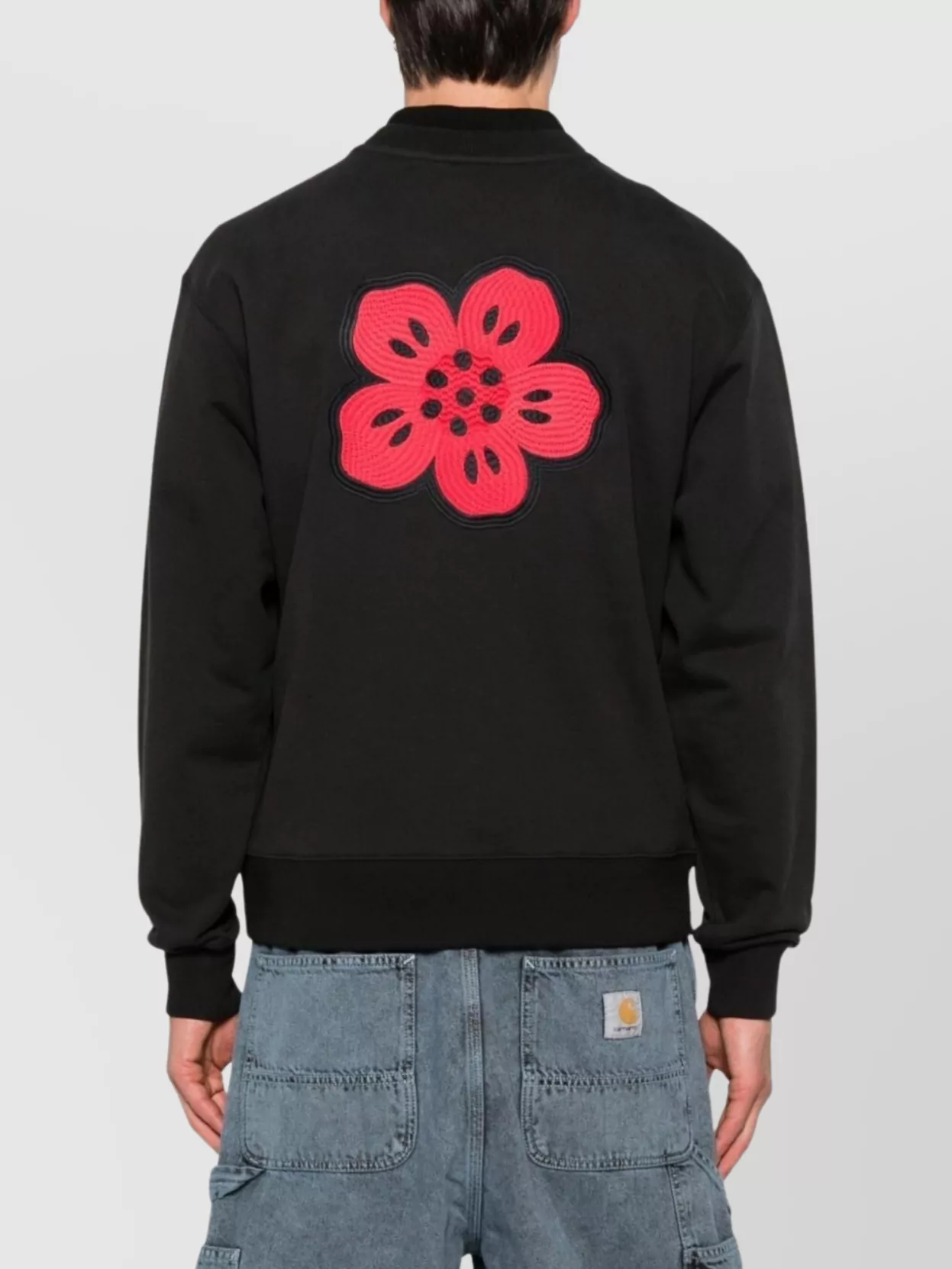 Kenzo Ribbed Crewneck Sweater Long Sleeves