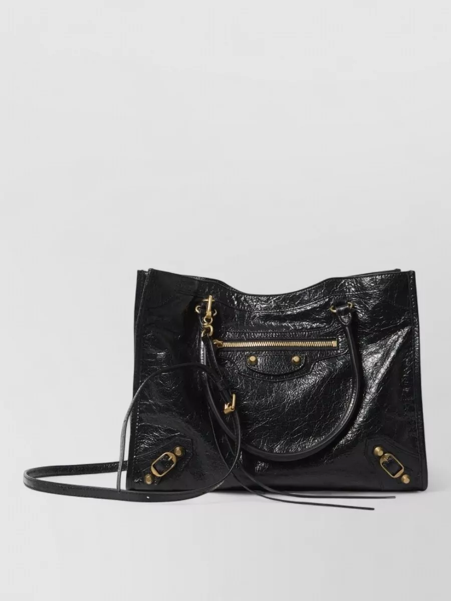 Balenciaga Le City Small Leather Tote Bag