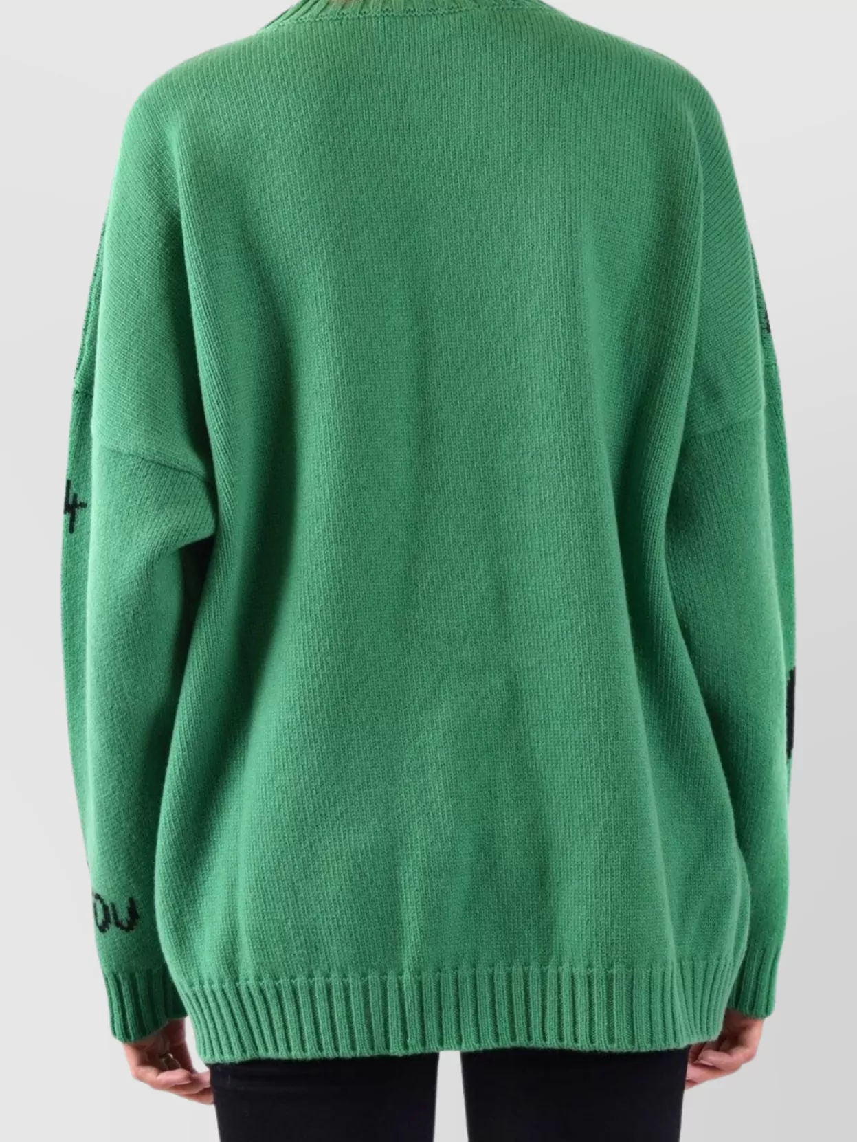 Philosophy Knit Crew Neck Sweaters With Graphic Design