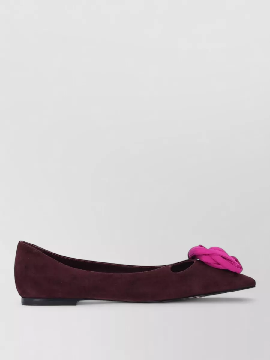 Roger Vivier Leather Ballet Pumps