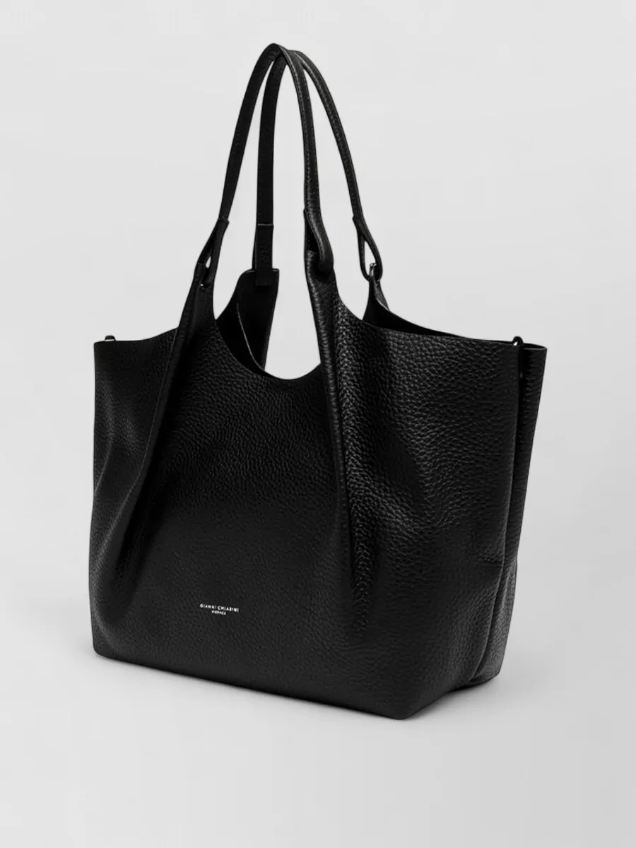 Gianni Chiarini Dua Shoulder Bag Dual Handles Leather