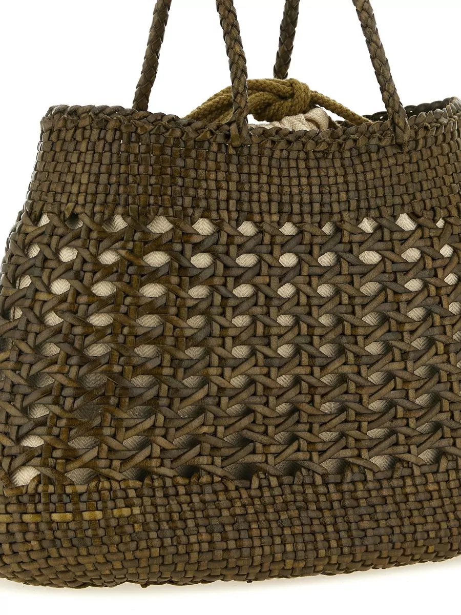 Dragon Diffusion Hand-Woven Leather Tote Bag