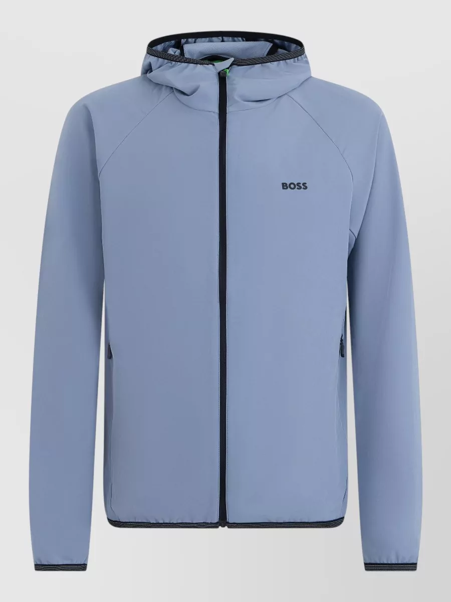 Boss waterproof hooded jacket